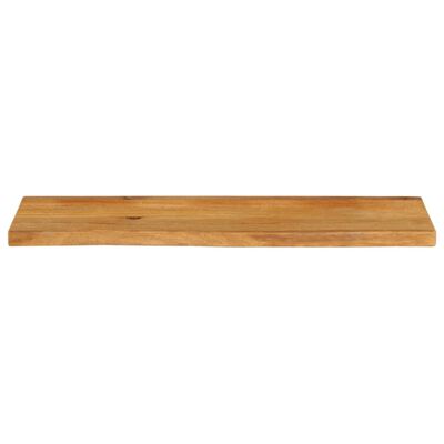 vidaXL Dessus de table à bord vivant 120x40x3,8cm bois massif manguier