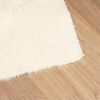 vidaXL Tapis Shaggy &agrave; poils longs NAVARRA cr&egrave;me 160x230 cm polyester