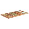 vidaXL Dessus de table Bois de r&eacute;cup&eacute;ration solide 16 mm 200x100 cm