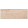 vidaXL Dessus de table 110x40x2,5 cm rectangulaire bois de pin massif