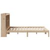 vidaXL Lit biblioth&egrave;que sans matelas 140x190 cm bois de pin massif