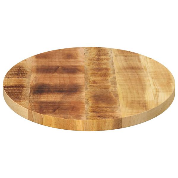 vidaXL Dessus de table 120x50x3,8 cm ovale bois massif de manguier