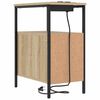vidaXL Cabinet de chevet avec tiroir Ch&ecirc;ne Sonoma 30 x 48 x 61 cm