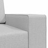 vidaXL Canap&eacute;-Lit 200cm Gris nuage tissu