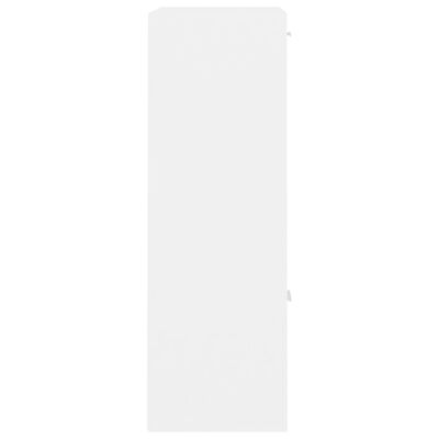 vidaXL Armoire de rangement Blanc 60x29,5x90 cm Bois d'ingénierie