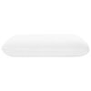 vidaXL Coussin de sommeil Uni Blanc 60 x 40 x 13 cm