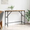 vidaXL Table console Bois ancien 100 x 32 x 75 cm Bois d'ing&eacute;nierie