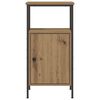 vidaXL Tables de chevet 2 pcs ch&ecirc;ne artisanal bois d'ing&eacute;nierie