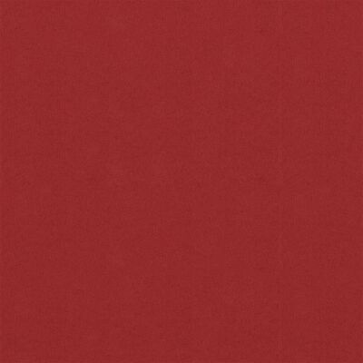 vidaXL Écran de balcon Rouge 75x600 cm Tissu Oxford