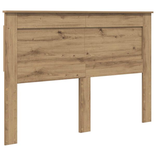 vidaXL T&ecirc;te de lit Ch&ecirc;ne artisanal 160 cm Bois d'ing&eacute;nierie