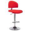 vidaXL Tabouret de bar Rouge Similicuir