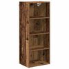 vidaXL Armoire suspendue Bois ancien 40 x 29,5 x 100 cm