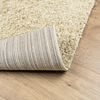 vidaXL Tapis shaggy PAMPLONA poils longs moderne dor&eacute; 160x160 cm