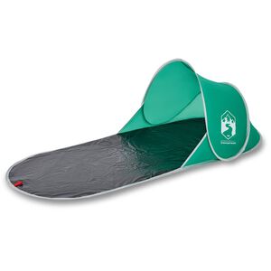 vidaXL Tente de plage vert d'eau escamotable imperm&eacute;able