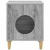 vidaXL Maison pour chat Gris Sonoma 42,5 x 40 x 53 cm