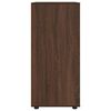 vidaXL Armoires de rangement 2 pcs Ch&ecirc;ne brun 80 x 48 x 105 cm