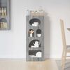 vidaXL Buffet Gris Sonoma 40 x 35 x 100,5 cm Bois d'ing&eacute;nierie