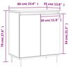 vidaXL Buffet Ch&ecirc;ne fum&eacute; 60x35x70 cm Bois d'ing&eacute;nierie