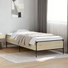 vidaXL Cadre de lit sans matelas ch&ecirc;ne sonoma 100x200 cm