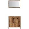 vidaXL Ensemble de meubles salle de bain 3 pcs bois d'ing&eacute;nierie