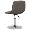 vidaXL Tabouret de bar Taupe Tissu