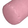 vidaXL Coussins d'accent 2 pcs Rose &Oslash; 25 x 70 cm