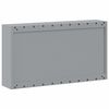 vidaXL Armoire &agrave; outils avec &eacute;tag&egrave;re Rouge et Gris 50 x 20 x 55 cm