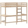 vidaXL Lit superpos&eacute; sans matelas 75x190 cm bois de pin massif