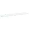 vidaXL &Eacute;tag&egrave;res murales 4 pcs Blanc 60x9x3 cm