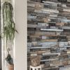 DUTCH WALLCOVERINGS Papier peint 3D Woods Marron