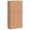 vidaXL Biblioth&egrave;que ch&ecirc;ne artisanal 66x30x130 cm bois d'ing&eacute;nierie