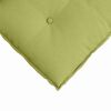 vidaXL Coussin de Dos Vert clair 120 x 19 x 50 cm tissu