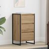 vidaXL Buffet Ch&ecirc;ne artisan 42 x 36 x 75.5 cm Bois d'ing&eacute;nierie