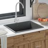 vidaXL &Eacute;vier de cuisine Gris 54 x 44 x 20 cm Granite