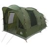 vidaXL Tente tunnel Vert olive 400 x 260 x 200 cm Polyester et Acier