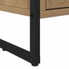 vidaXL Armoires Hautes 2 pcs Ch&ecirc;ne artisan 60 x 36 x 200 cm