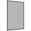 vidaXL Moustiquaire pour fenêtres Marron 80x120 cm