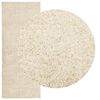 vidaXL Tapis shaggy PAMPLONA poils longs moderne dor&eacute; 80x200 cm