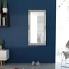 vidaXL Miroir mural style baroque 120x60 cm Argent&eacute;