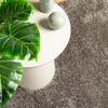 vidaXL Tapis ISTAN &agrave; poils longs aspect brillant gris 120x170 cm