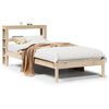 vidaXL Cadre de lit sans matelas 75x190 cm bois de pin massif