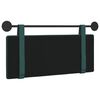 vidaXL T&ecirc;te de lit suspendue Uni Vert fonc&eacute; 110 x 55 x 5 cm tissu