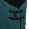 vidaXL Couverture &Eacute;quine Vert fonc&eacute; et noir 135 cm Polyester
