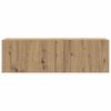 vidaXL Meubles TV muraux 6 pcs ch&ecirc;ne artisanal bois d'ing&eacute;nierie