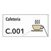 MOEDEL Plaques de porte Kairo Easy 7,5x14,9x1 cm Blanc 5 pcs