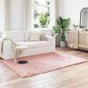vidaXL Tapis en fausse Tafalla Rose 120 x 170 cm Polyester