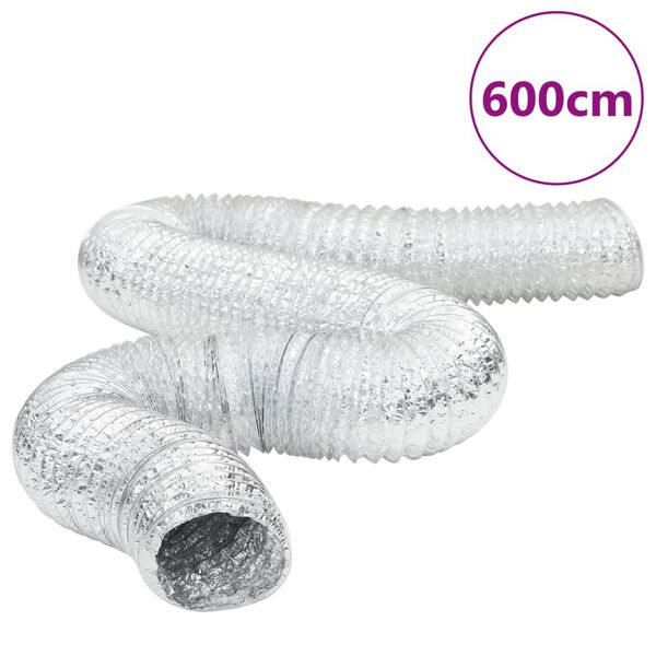 vidaXL Conduit de ventilation aluminium 6 m Ø15 cm