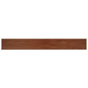 vidaXL Appui de fen&ecirc;tre Bois marron 60 x 10 x 4,5 cm PVC