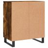 vidaXL Buffet Ch&ecirc;ne fum&eacute; 60x35x70 cm Bois d'ing&eacute;nierie