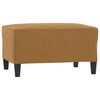 vidaXL Ensemble de canap&eacute;s 4 pcs avec coussins Marron Velours